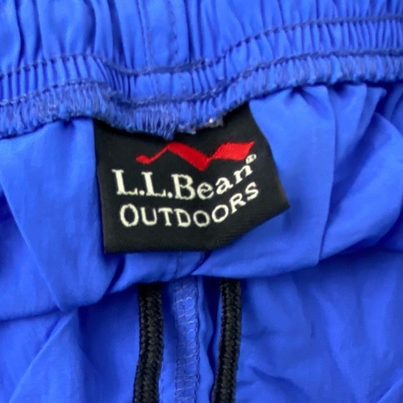 L.L.Bean Outdoor Women's Blue 100% Supplex Nylon Swim Shorts Size Medium - Picture 4 of 13